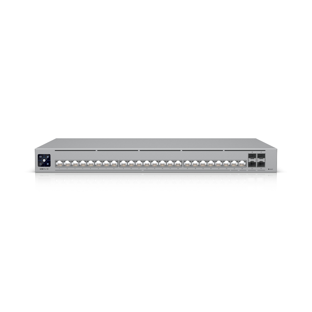UBNT USW-Pro-HD-24 UBNT UniFi Pro HD 24 (USW-Pro-HD-24) | 2.5GbE, 10GbE RJ45, 10G SFP+ Layer 3 Switch - Ürün İncelemesi ve Fiyatları ürün görseli 2 - wifidepo